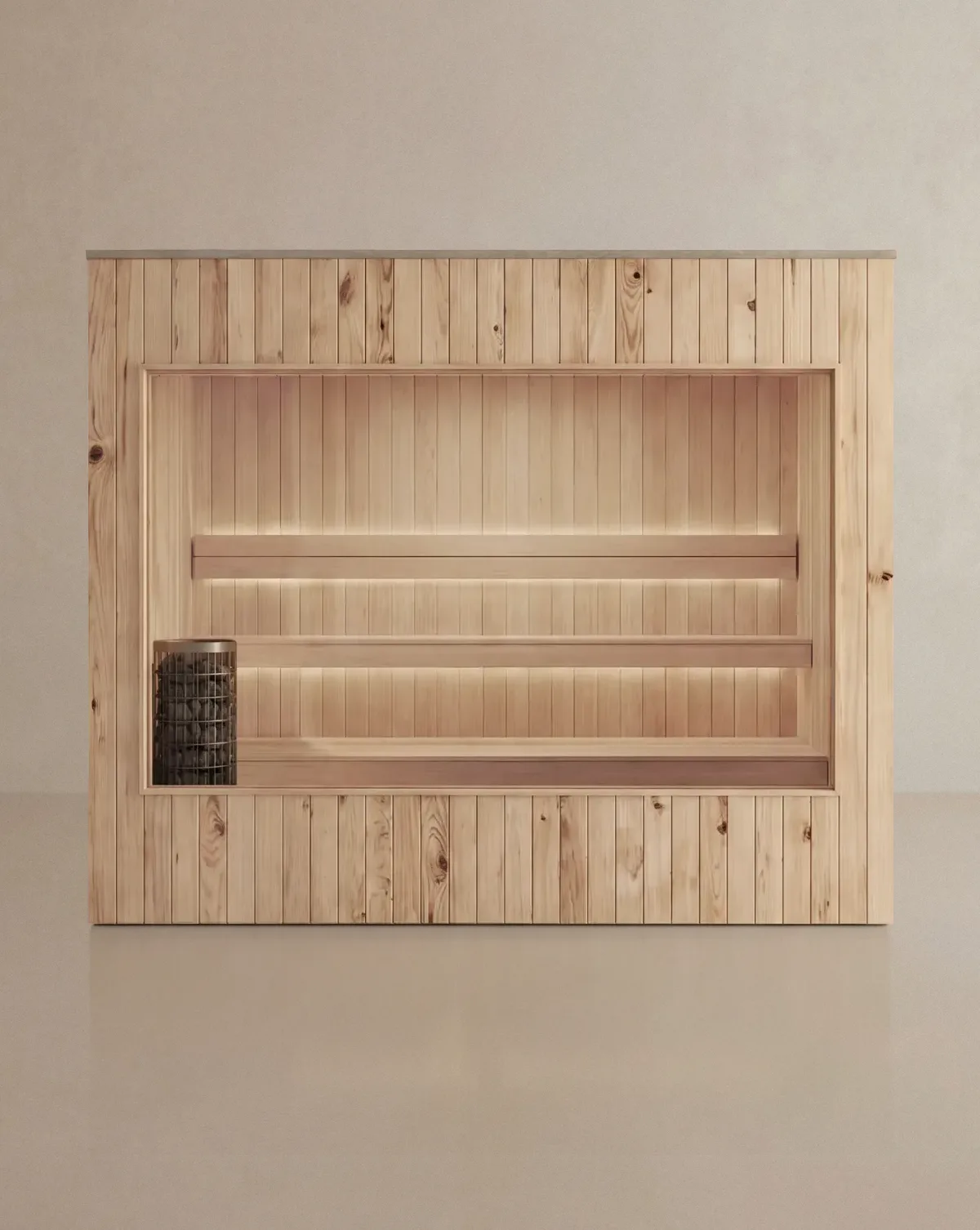 NAYELI sauna, studio render