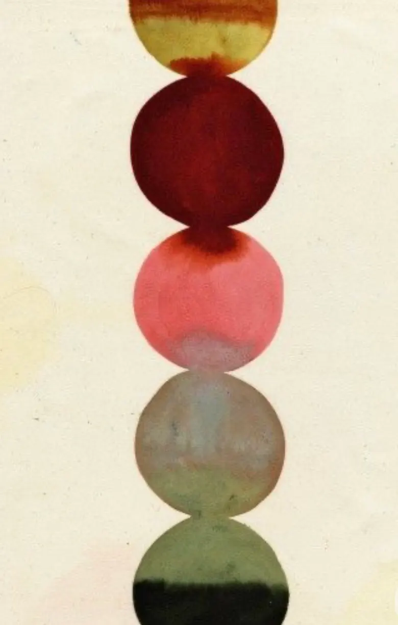 Abstract circles artwork
